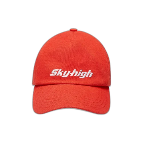 Sky High Farm Workwear Construction Graphic Logo #3 Cap 'Red'