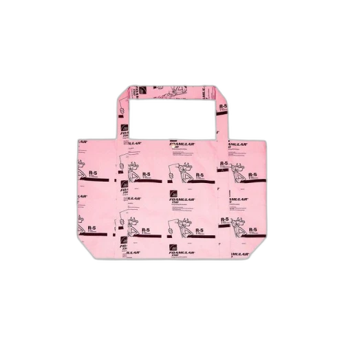 Sky High Farm Workwear Insulation Print Tote Bag 'Pink'