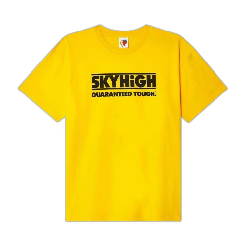 Sky High Farm Workwear Construction Graphic Logo Tee 'Yellow'