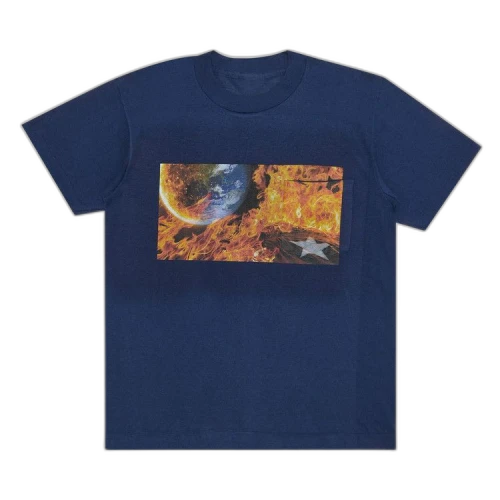 GOAT Exclusive for Manifesto Sky High Farm Workwear Photo Tee 'Navy'