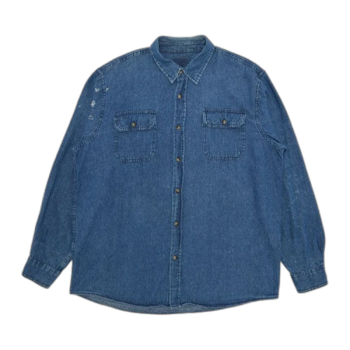GOAT Exclusive for Manifesto Sky High Farm Workwear Denim Shirt 'Dark Wash'