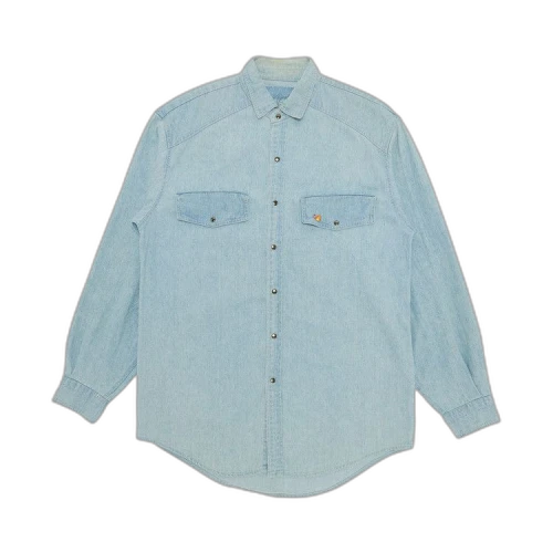 GOAT Exclusive for Manifesto Sky High Farm Workwear Denim Shirt 'Light Wash'