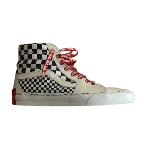 Vans Sk8-Hi 'Mixed Check - Cream'