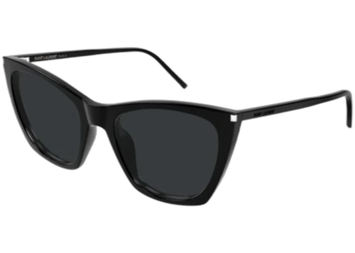 Saint Laurent Cat eye Sunglasses Black-Black (SL-214-KATE-THIN-001)