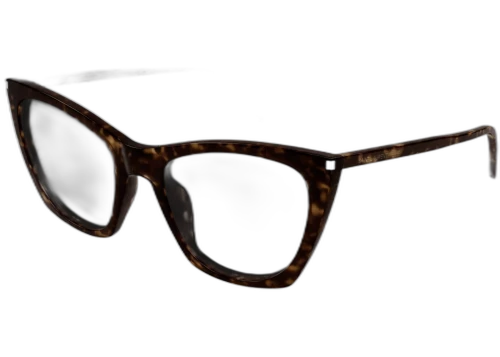 Saint Laurent Cat eye Sunglasses Havana-Grey (SL-214-KATE-THIN-002)