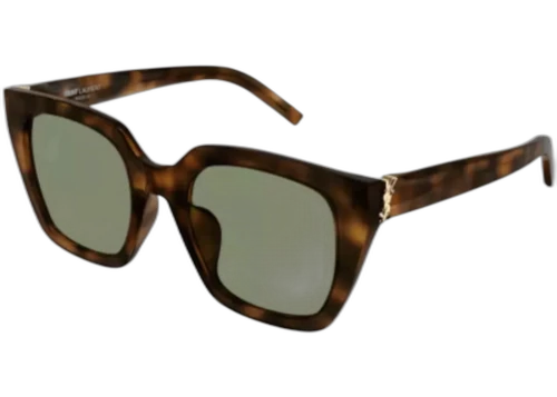 Saint Laurent Square Sunglasses Havana-Green (SL-M143-F-003)