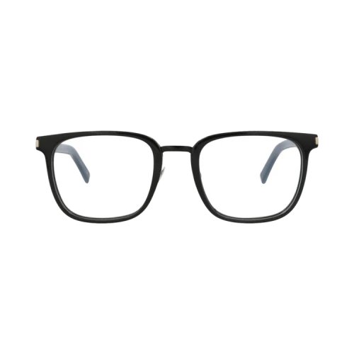 Saint Laurent Square-Frame Acetate Optical Frames Black Black Transparent (SL222-30002637-005)