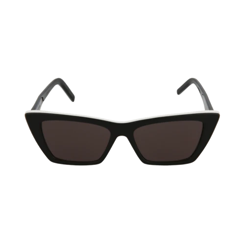 Saint Laurent Cat-Eye Acetate Sunglasses 'Black White Grey'