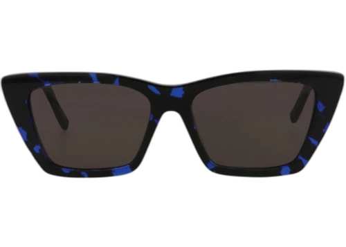 Saint Laurent Cat Eye-Frame Acetate Sunglasses Havana Havana Black (SL276MICA-30006557-009)