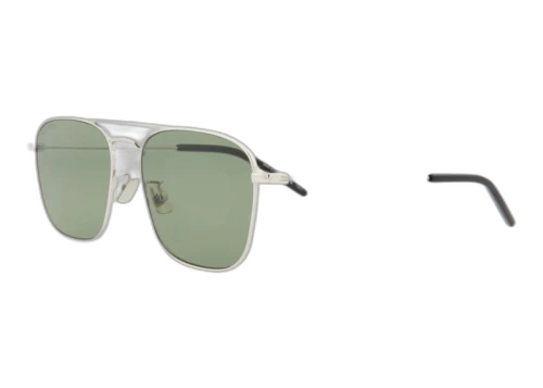 Saint Laurent Aviator Sunglasses Silver/Green (SL309-30008020-003)