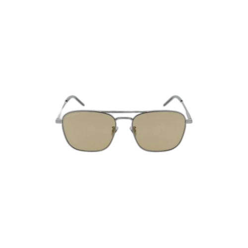 Saint Laurent Aviator Sunglasses 'Brown'