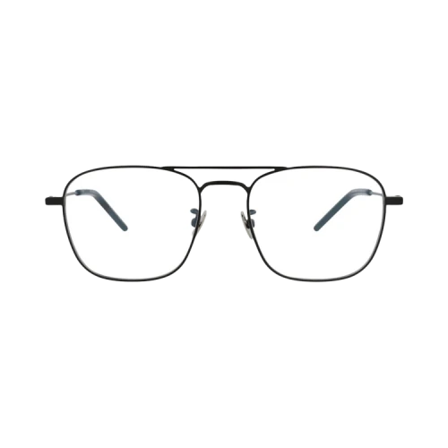 Saint Laurent Aviator-Frame Metal Sunglasses Black Black Transparent (SL309SUN-30013175-001)