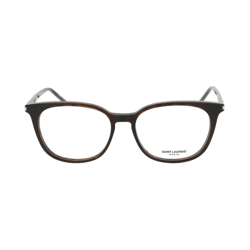 Saint Laurent Round-Frame Optical Glasses 'Shiny Classic Havana'
