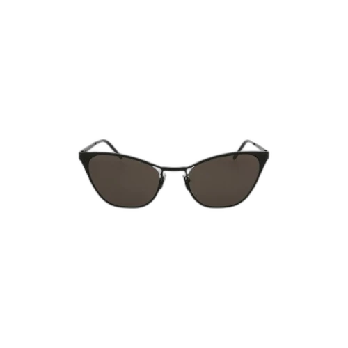 Saint Laurent Cat Eye Sunglasses Black/Black/Black (SL409-30009588-002)