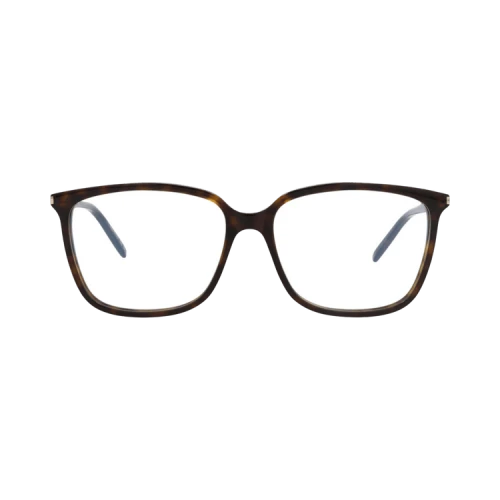 Saint Laurent Round-Frame Acetate Optical Frames Havana Havana Transparent (SL453-30011113-002)