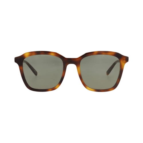 Saint Laurent Square-Frame Acetate Sunglasses 'Havana Havana Green'