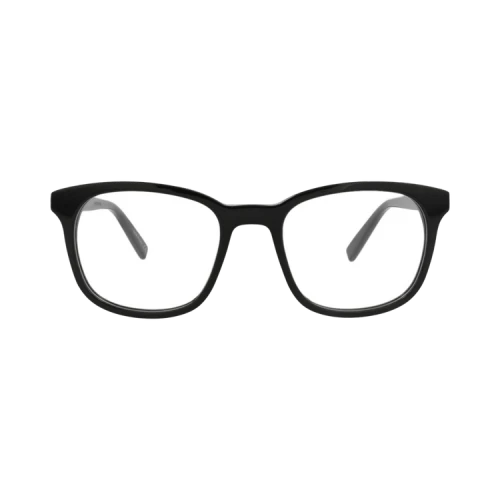 Saint Laurent Round-Frame Acetate Optical Frames Black Black Transparent (SL459-30011268-001)