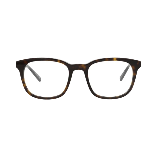 Saint Laurent Round-Frame Acetate Optical Frames 'Havana/Transparent'