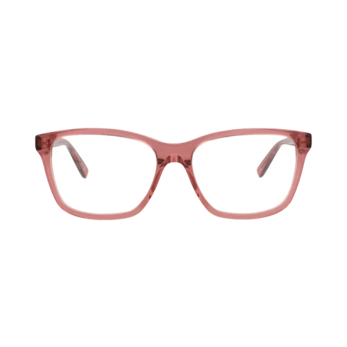 Saint Laurent Square-Frame Acetate Optical Frames 'Pink Pink Transparent'