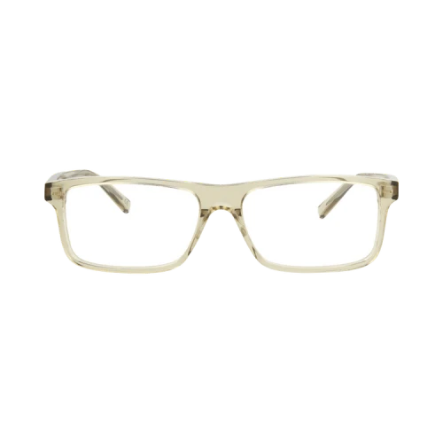 Saint Laurent Square-Frame Acetate Optical Frames Yellow Yellow Transparent (SL483-30011681-003)
