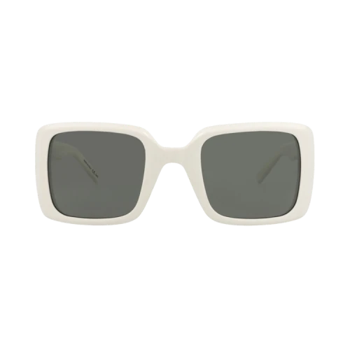 Saint Laurent Square-Frame Acetate Sunglasses Ivory Ivory Grey (SL497-30011872-005)