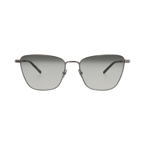 Saint Laurent Cat Eye-Frame Metal Sunglasses 'Ruthenium Ruthenium Grey'