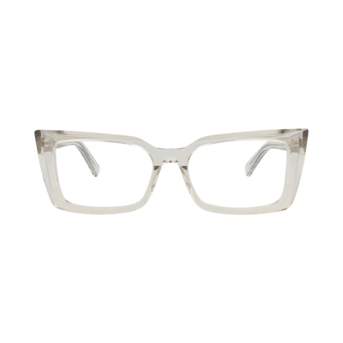 Saint Laurent Photochromic Cat Eye-Frame Acetate Optical Frames 'Beige Beige Transparent'