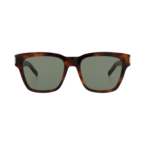 Saint Laurent Square-Frame Acetate Sunglasses Havana Havana Green (SL560-30013784-002)