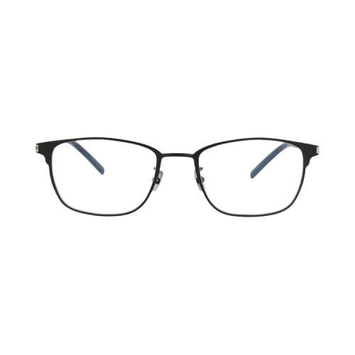 Saint Laurent Photochromic Square-Frame Metal Optical Frames 'Black Black Transparent'