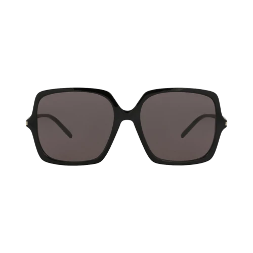 Saint Laurent Sunglasses Square-Frame Recycled Acetate Black Black Black (SL591-30014131-001)