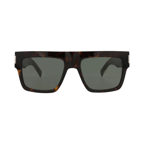 Saint Laurent Square-Frame Recycled Acetate Sunglasses Havana Havana Grey (SL628-30014611-003)