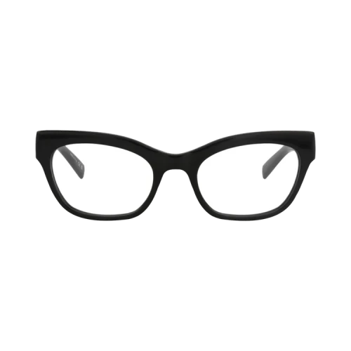 Saint Laurent Cat Eye-Frame Recycled Acetate Optical Frames 'Black/Transparent'