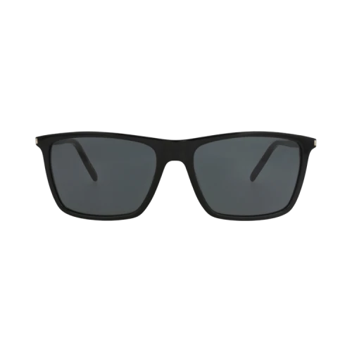 Saint Laurent Square-Frame Recycled Acetate Sunglasses 'Black Black Black'