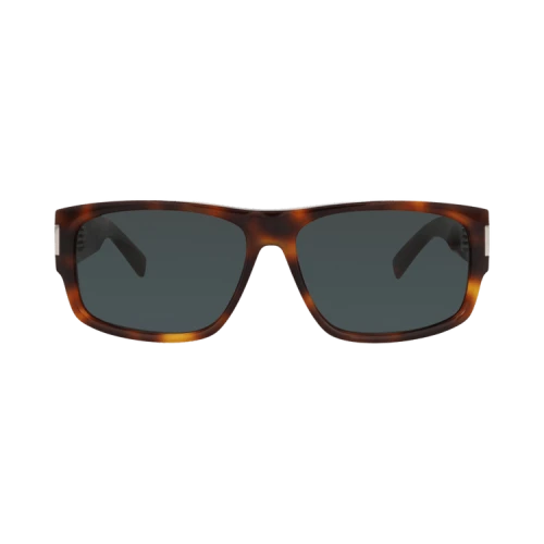 Saint Laurent Sunglasses Square-Frame Recycled Acetate Havana Havana Black (SL689-30015232-002)
