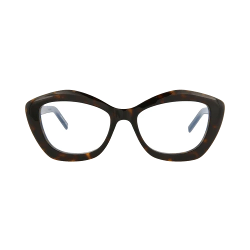 Saint Laurent Cat Eye-Frame Acetate Optical Frames 'Havana Havana Transparent'