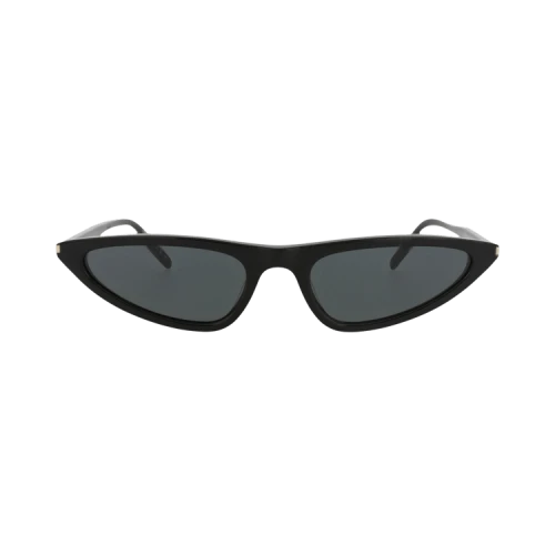 Saint Laurent Cat Eye-Frame Recycled Acetate Sunglasses Black Black Black (SL703-30015705-001)