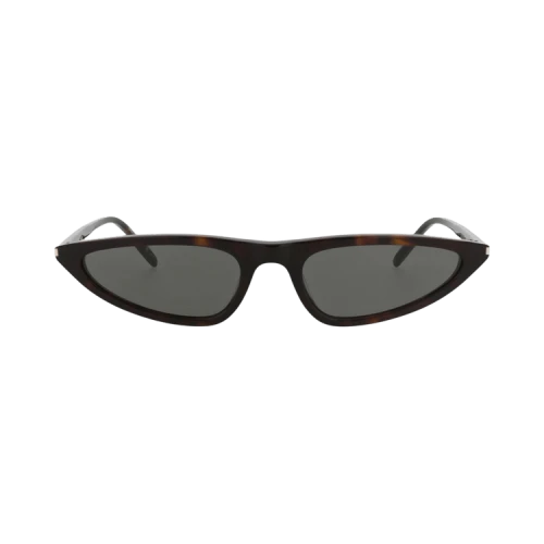 Saint Laurent Cat Eye-Frame Recycled Acetate Sunglasses 'Havana/Grey'