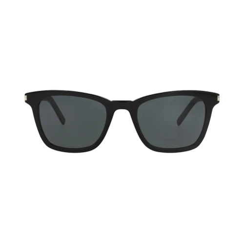 Saint Laurent Square-Frame Recycled Acetate Sunglasses 'Black Black Black'