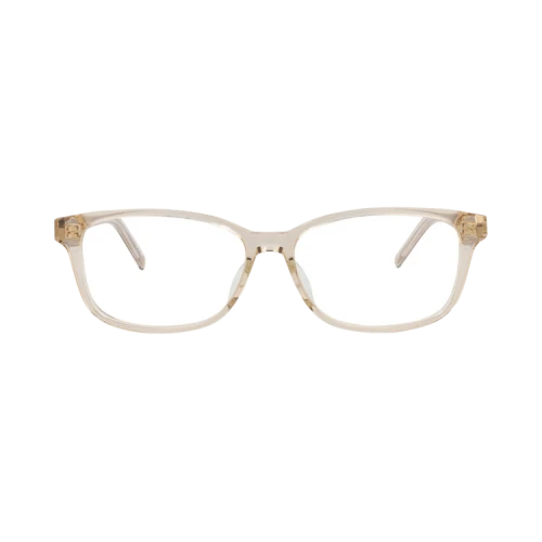 Saint Laurent Photochromic Square-Frame Recycled Acetate Optical Frames 'Nude Nude Transparent'