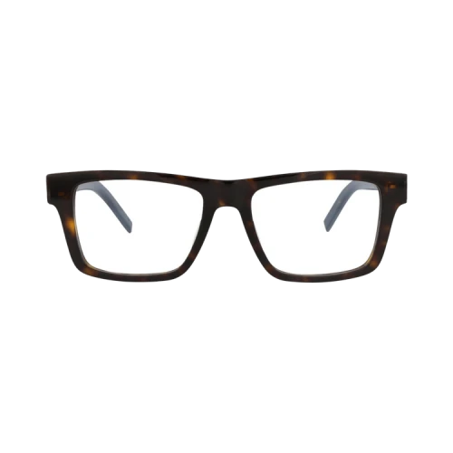 Saint Laurent Square-Frame Recycled Acetate Optical Frames Havana Havana Transparent (SLM10B-30015274-002)