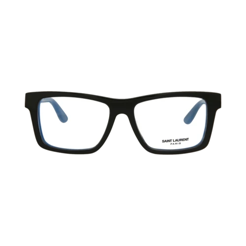 Saint Laurent Square- Acetate Optical Frames 'Black Black Transparent'