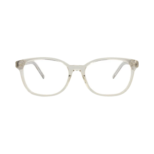 Saint Laurent Photochromic Cat Eye-Frame Acetate Optical Frames 'Beige Beige Transparent'