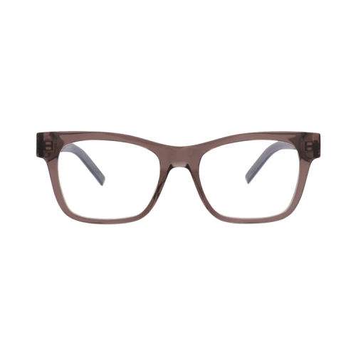 Saint Laurent Square-Frame Recycled Acetate Optical Frames Brown Brown Transparent (SLM118-30014126-003)