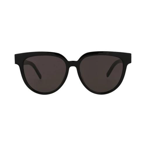 Saint Laurent Cat Eye-Frame Acetate Sunglasses Black Black Black (SLM28F-30006099-001)