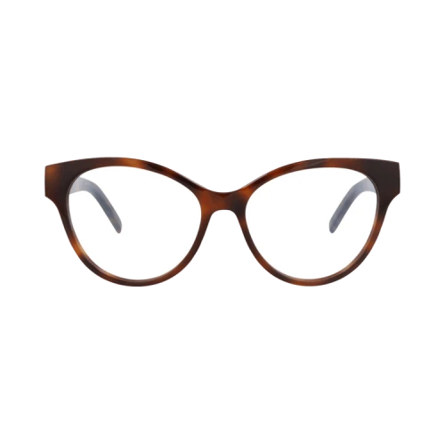 Saint Laurent Cat Eye-Frame Acetate Optical Frames 'Havana/Transparent'