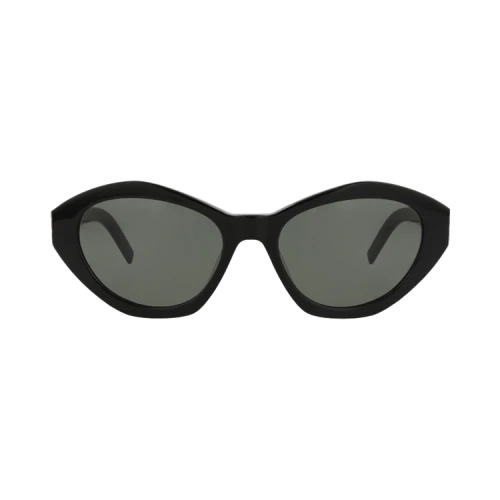 Saint Laurent Sunglasses Cat Eye-Frame Acetate Black Black Grey (SLM60-30008537-006)