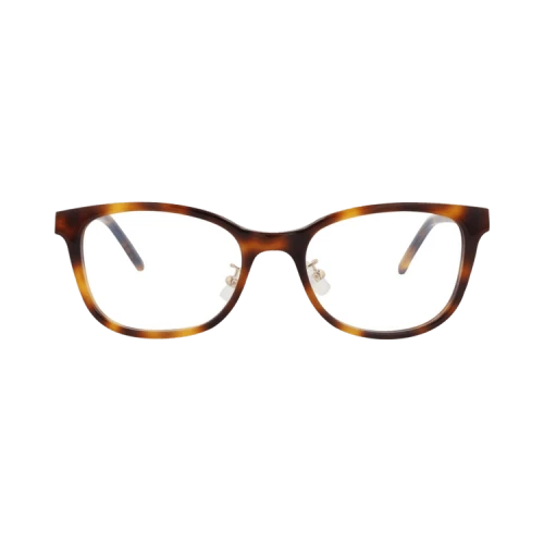 Saint Laurent Round-Frame Acetate Optical Frames Havana Gold Transparent (SLM76J-30009956-004)