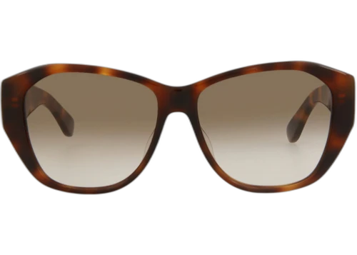 Saint Laurent Sunglasses Round-Frame Acetate Shiny Medium Havana (SLM8-30001589-003)
