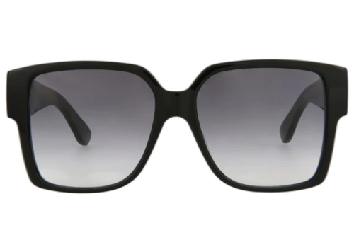 Saint Laurent Square-Frame Acetate Sunglasses Black/Grey (SLM9-30001591-002-00011)