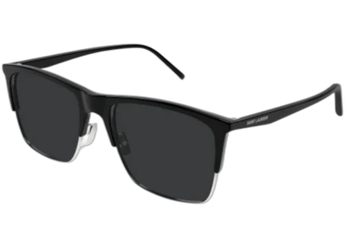 Saint Laurent Square Sunglasses Black Black Black/-Black (SL 768-002)